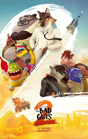 The Bad Guys 2 2025 Hindi Dual Audio HD Poster Download - filmyfly