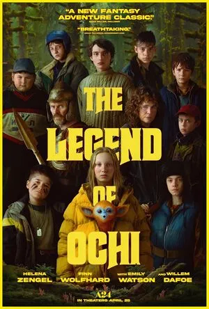 The Legend of Ochi 2025 Hindi Dual Audio HD Poster Download - filmyfly